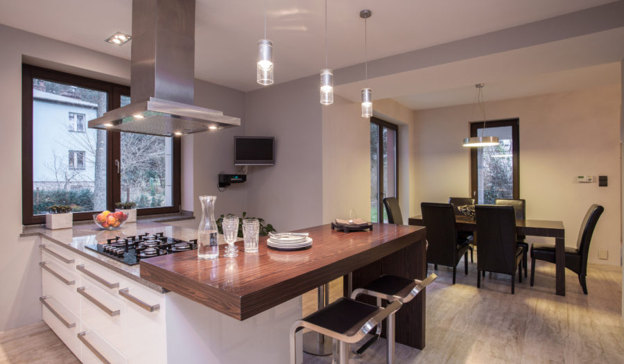 A-List Builders modern kitchen remodel in La Canada Flintridge, California