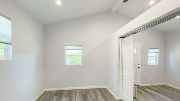 Bedroom Area - Welby Way Project - Reseda - ADU Garage Conversion