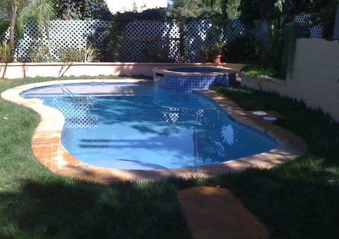 Sherman Oaks New Backyard Pool